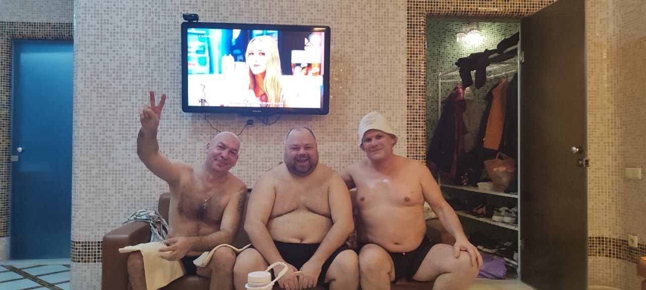 в бане